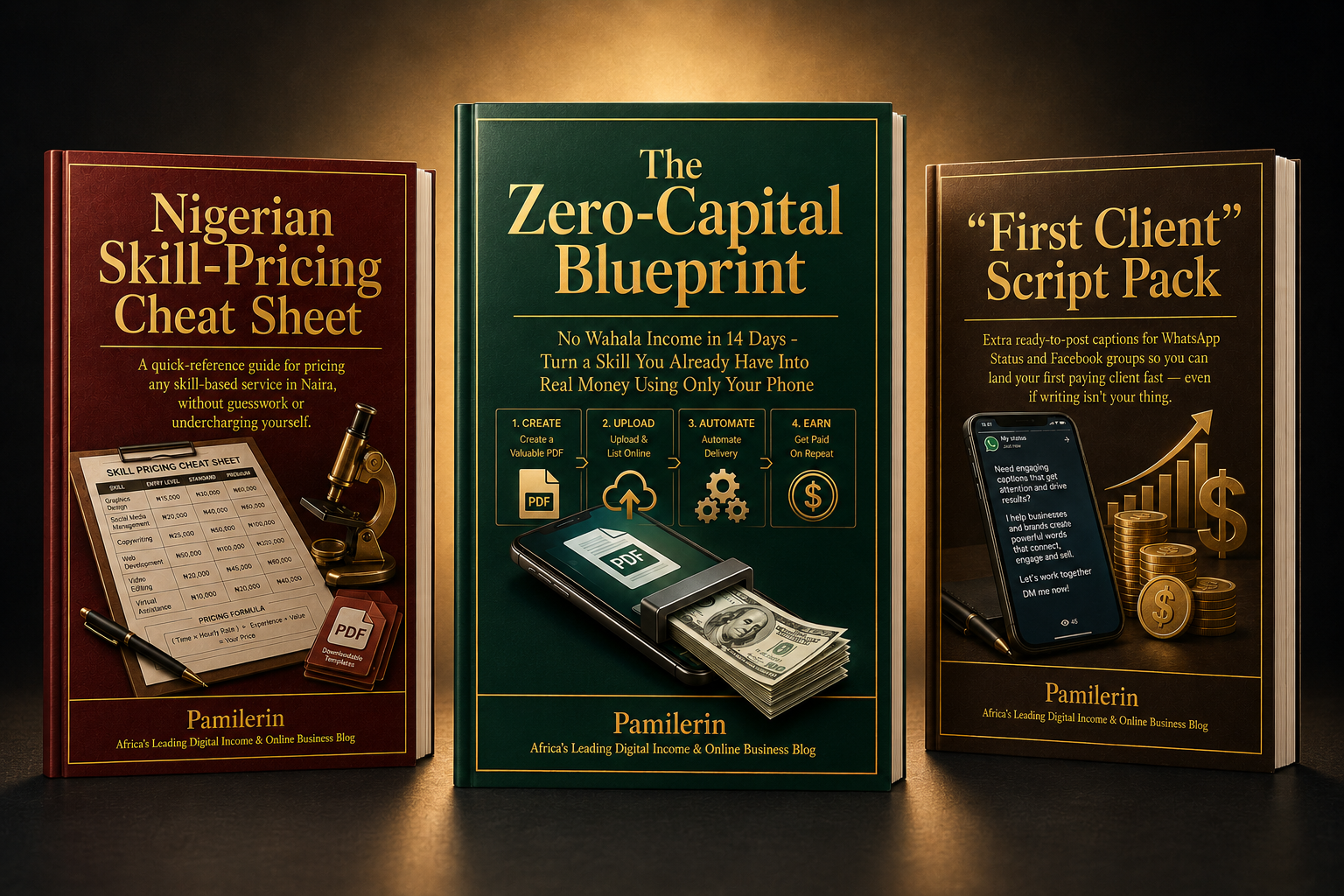 The Zero-Capital Blueprint bundle with both bonuses